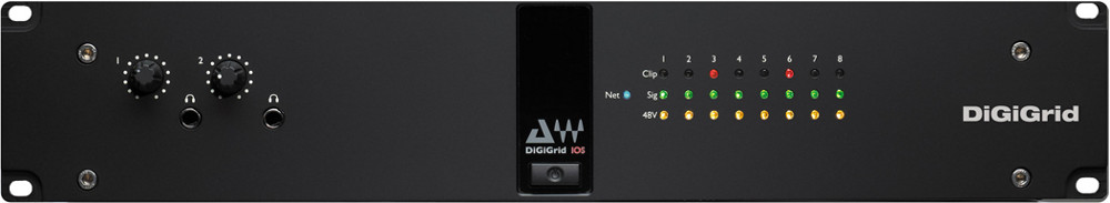 8x8 Audio Interface with SoundGrid DSP Server