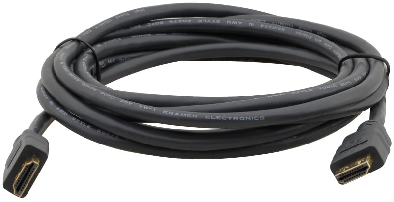 1 ft 4Kx2K Flexible High-Speed HDMI Cable with Ethernet