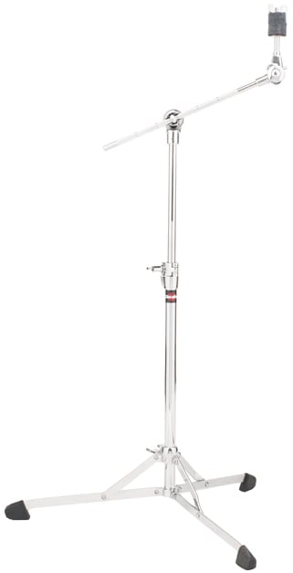 Flat Base Cymbal Stand with Hideaway Boom and Brake Tilter