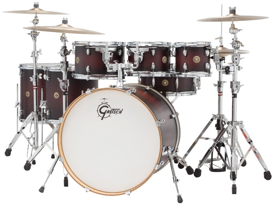 Catalina Maple 7 Piece Shell Pack with 8", 10", 12", 14", 16" Toms, 18"x22" Bass Drum, 6"x14" Snare