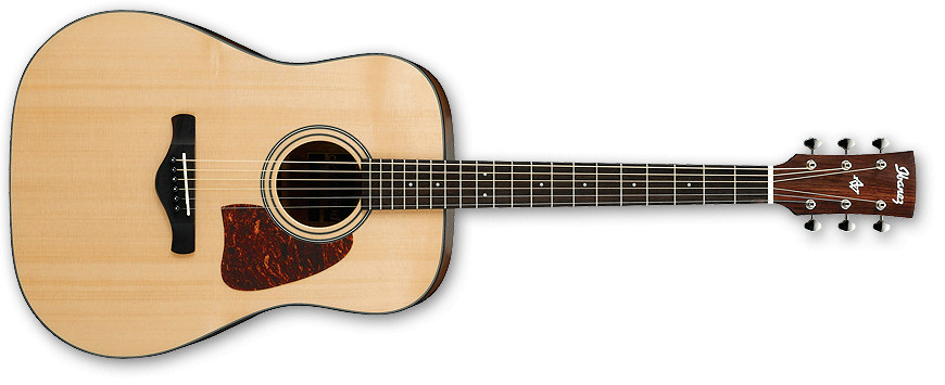 Natural High Gloss Artwood Series Dreadnought Acoustic Guitar