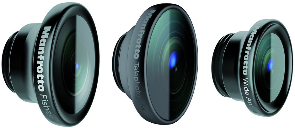 Set of 3 Klyp+ Lenses for iPhone 5 and 5S