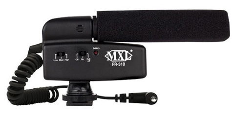 Hot Shoe Shotgun Microphone for Mobile Devices
