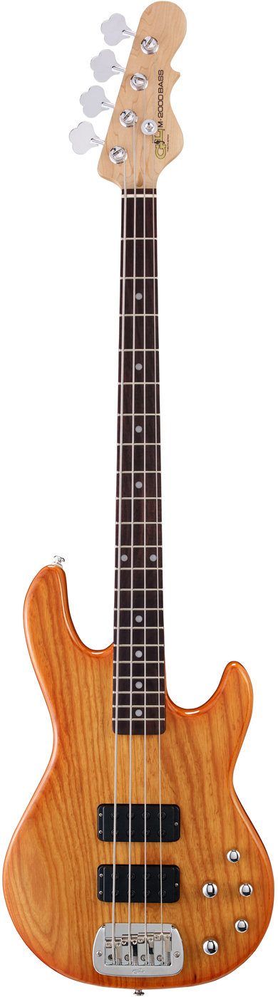 Tribute Series Electric Bass with Honey Burst Finish