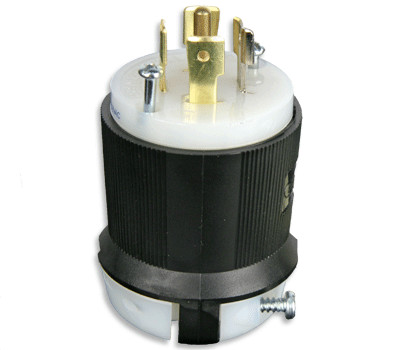 20A 120/208 VAC 3-Phase Nema L21-20 Locking Male Plug