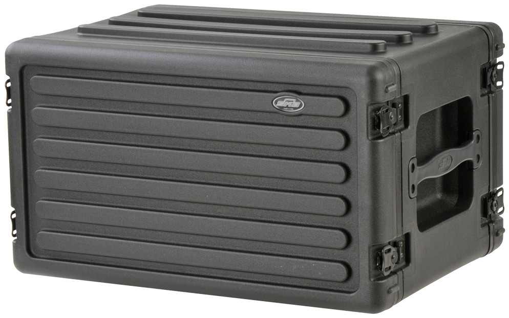 6RU Roto-Molded Shallow Rack Case
