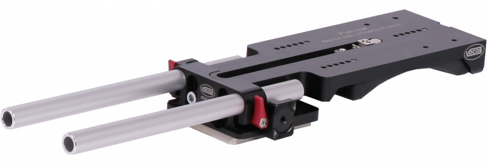 USBP-15D 15mm Universal Shoulder Mount Base Plate with Flat Plate