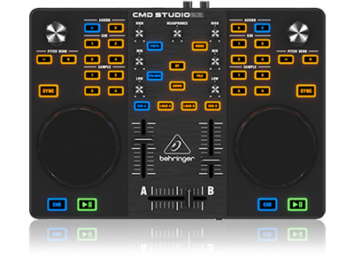 4-Ch Dual Deck DJ Controller