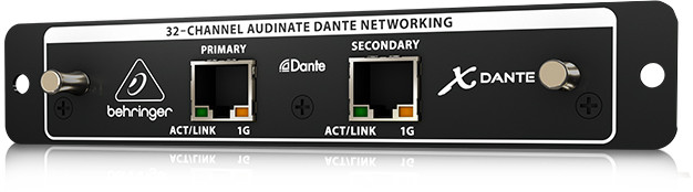 32-Ch DANTE I/O Expansion Card for X32