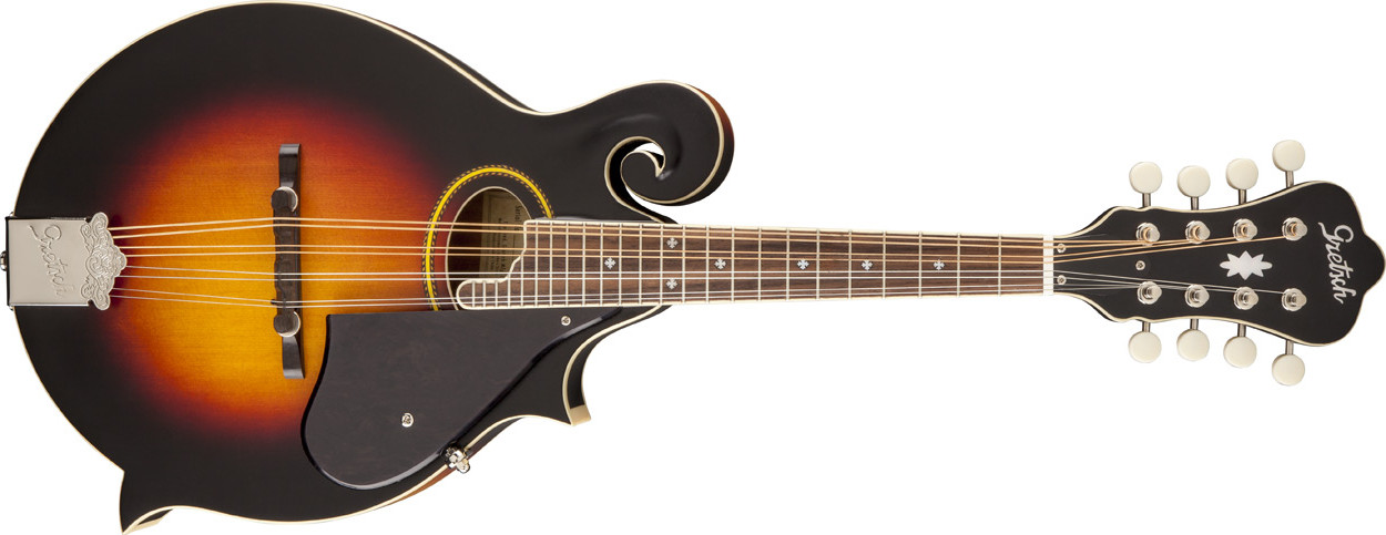 Vintage Sunburst Roots Collection F-Style Acoustic/Electric Mandolin