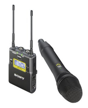 Handheld Mic TX and Portable RX Wireless System in Channel 42