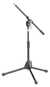 Low Level Microphone Stand in Black