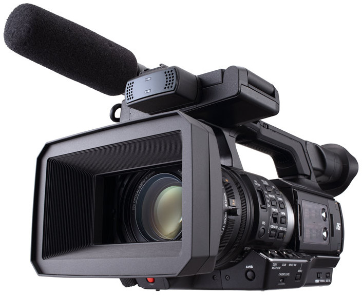 1/3" Handheld Micro-P2 HD Camcorder with 22X Lens