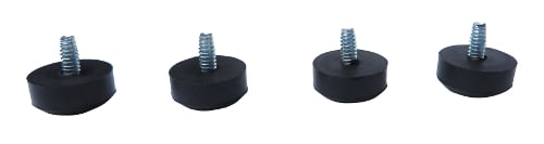 4 Rubber Feet W/Screws for Dunlop Cry Baby