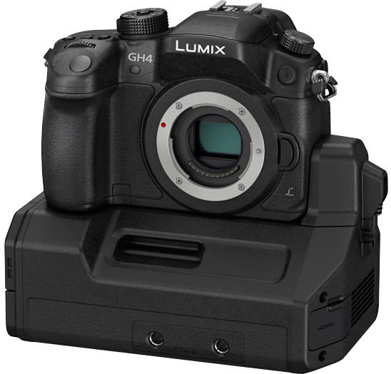 LUMIX 16.05 MP 4K DSLR Camera with DMW-YAGH A/V Interface