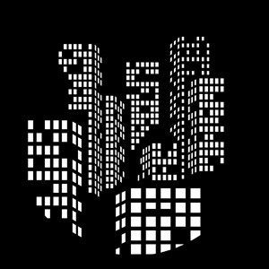 City Night Lights Steel Gobo