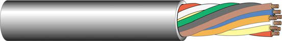 500' 10-Con 22AWG Unshielded Communication Cable