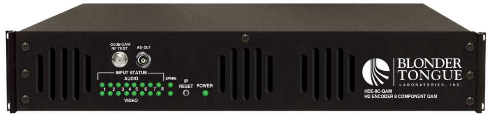 MPEG-2 HD Encoder 8 Component QAM