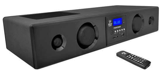 300W Bluetooth Soundbar with USB/SD Reader and FM Radio