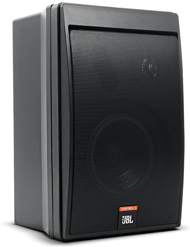 Two-Way Compact Control Monitor Loudspeaker System in White