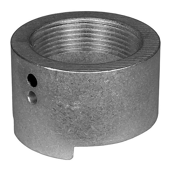Mega-Coupler Pipe Adapter, Black Anodized
