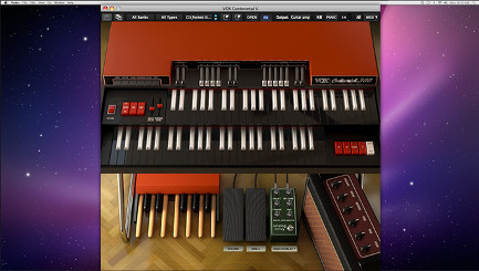Vintage Organ Software Virtual Instrument