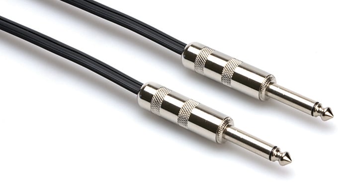 50 ft 16 Gauge 1/4" TS Male to Male Speaker Cable