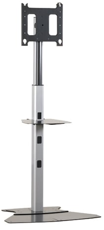 Large Flat Panel Floor Stand without Interface