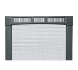38 RU Curved Vented Front Rack Door