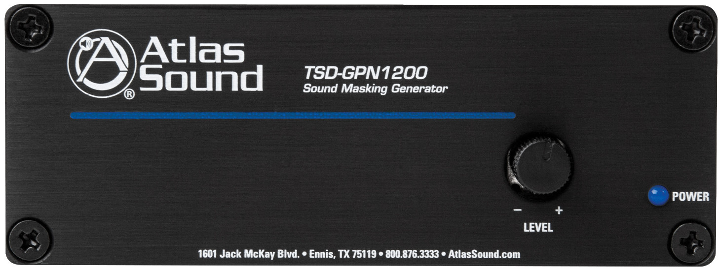 TSD-GPN1200 Sound Masking Generator Kit with Power Supply and Rack Mount