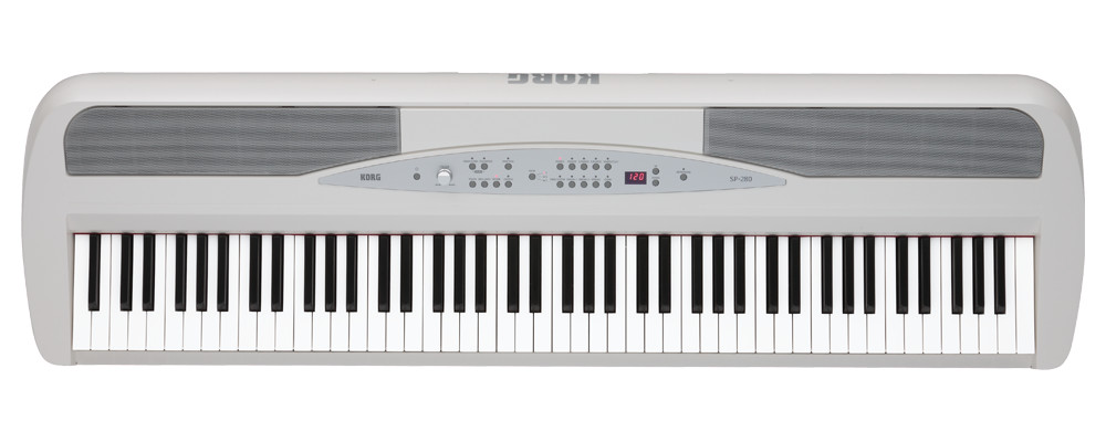 88-Key Stage Piano in White