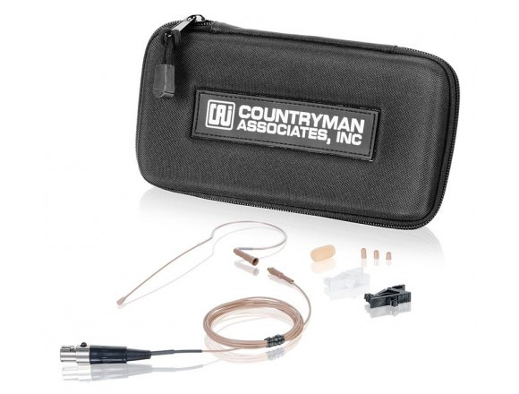 E6 Earset Microphone for Phantom-Powered wireless in Tan with Duramax