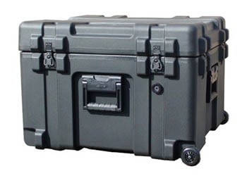 Roto Mil-Std Waterproof Case with Foam and Wheels