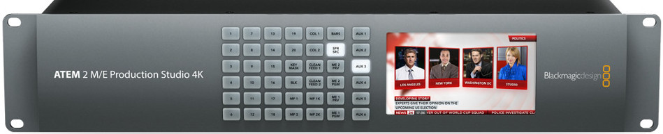 ATEM 2 M/E Production Studio 4K Live Production Switcher
