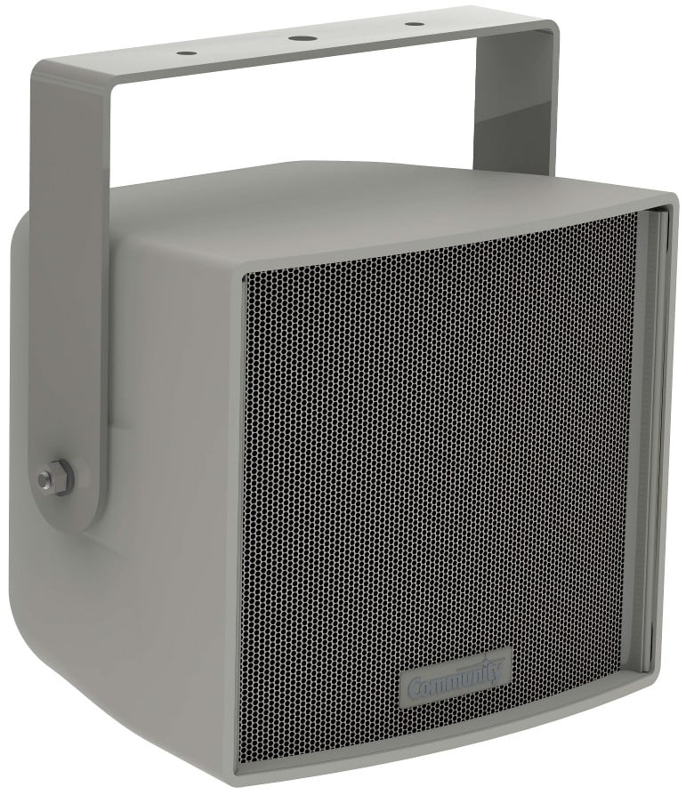 6.5" Two-Way R Series Full-Range Coaxial Speaker in Grey
