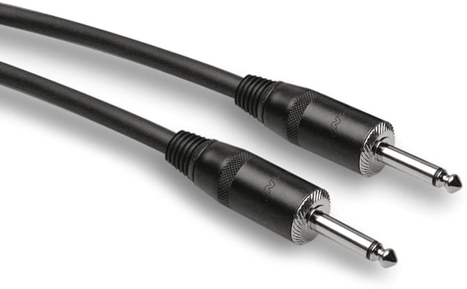 5 ft 1/4" TS to TS Speaker Cable