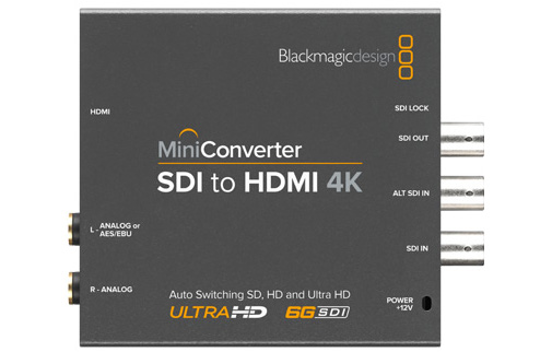 SDI to HDMI 4K Mini Converter