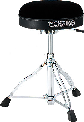 Round Rider Hydraulix Cloth Top Drum Throne