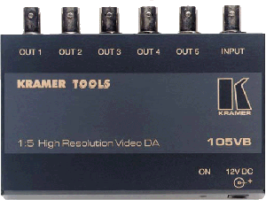 1x5 Composite BNC Distribution Amplifier