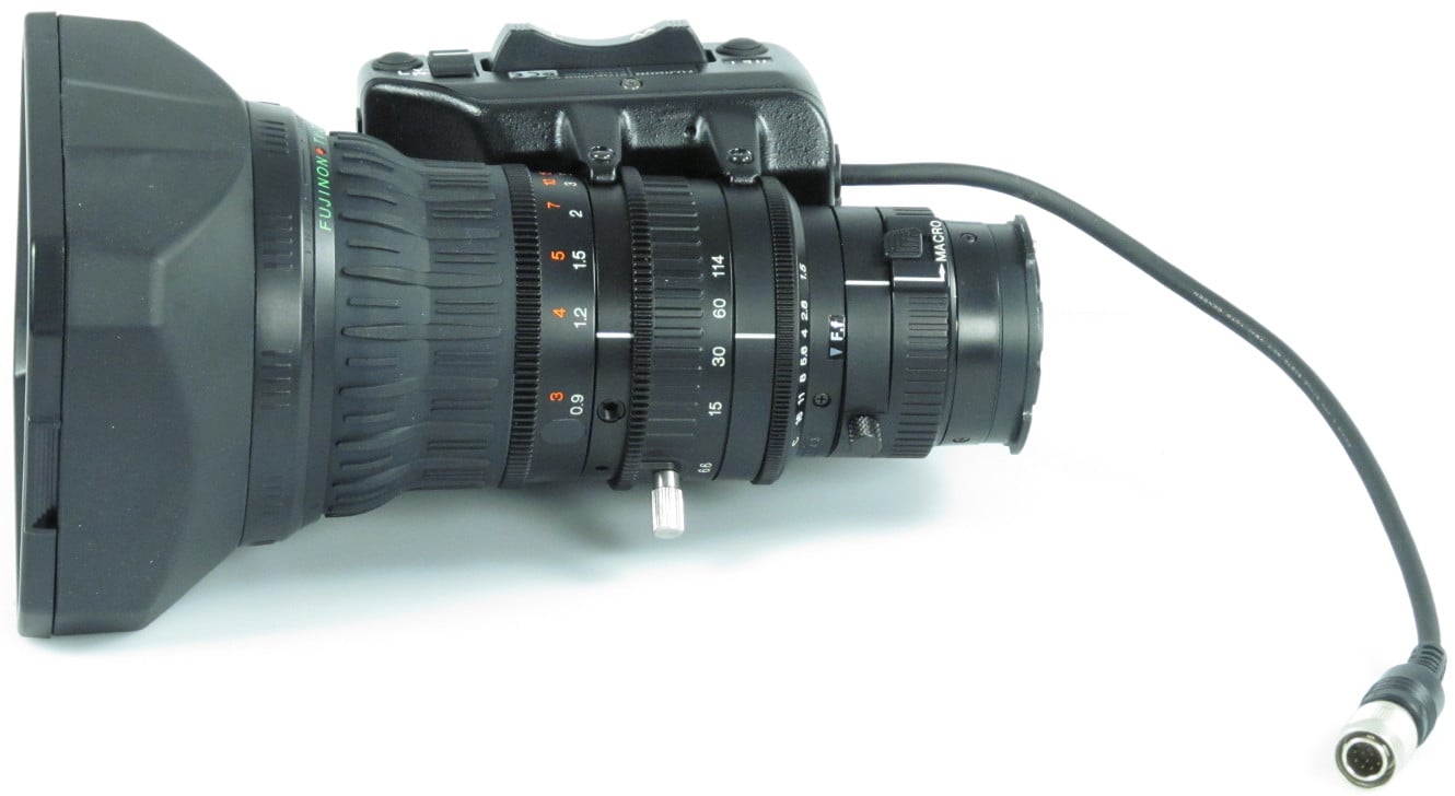 Standard Definition ENG/EFP Lens with Pigtail Connector for 1/2" Chip Format Cameras