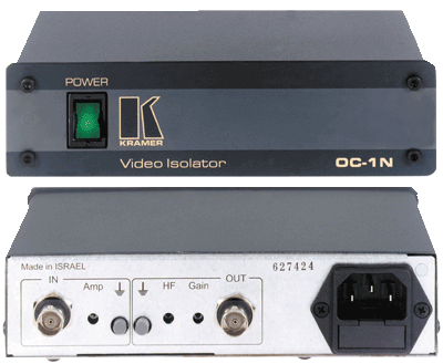 Single Channel Optical Video Isolator