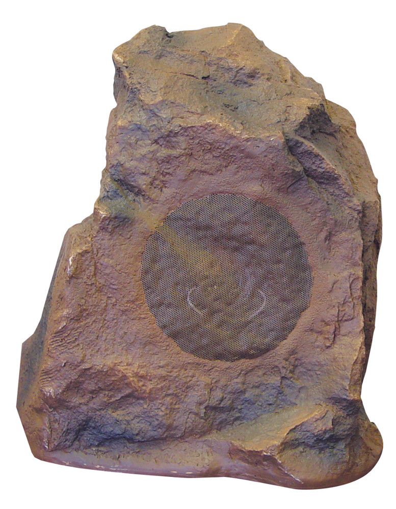 6.5" 70/25V Outdoor Rock Speaker with Transformers, Brown