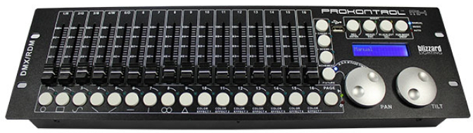 Rack Mount DMX Controller