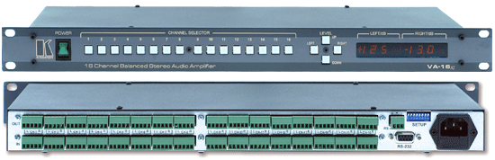 8 Channel Balanced Stereo Audio Amplifier