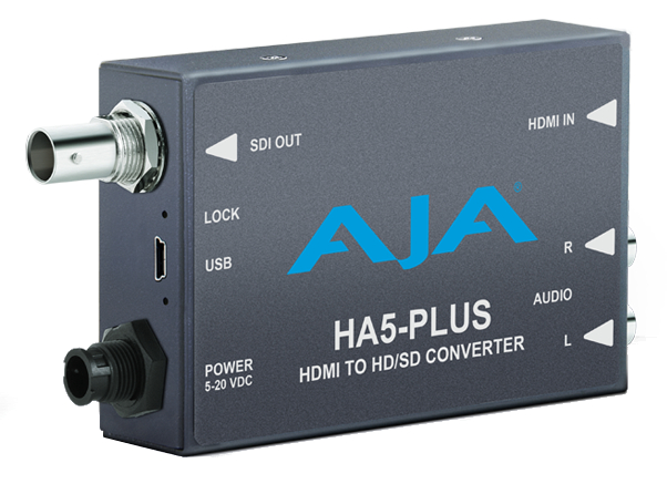 HDMI to SD/HD/3G-SDI Mini Converter with DSLR Format Support and Power Supply