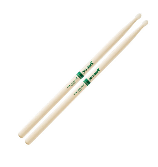 2B The Natural Hickory Drumsticks with Nylon Tip