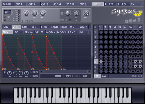 Hybrid Synthesizer Software Virtual Instrument