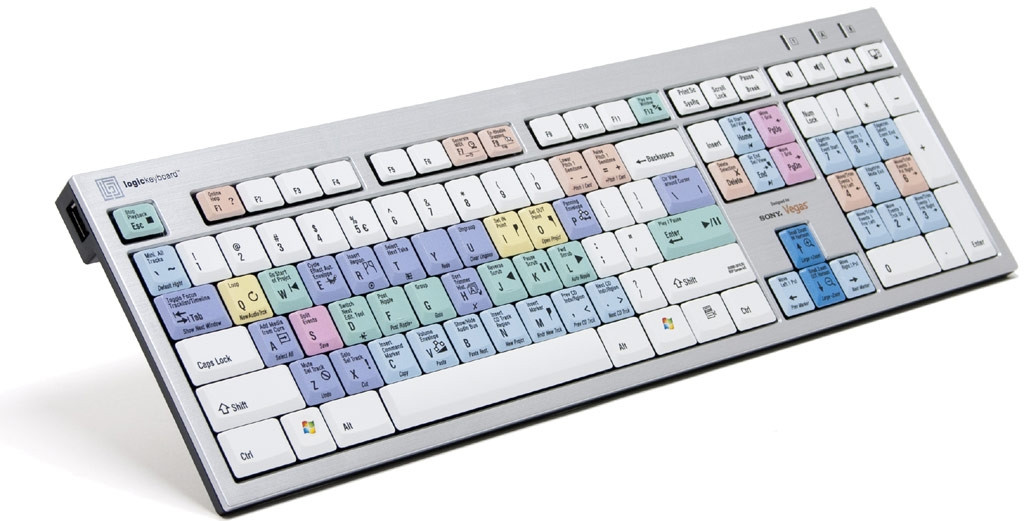 Vegas Pro Slim Line Keyboard for Windows