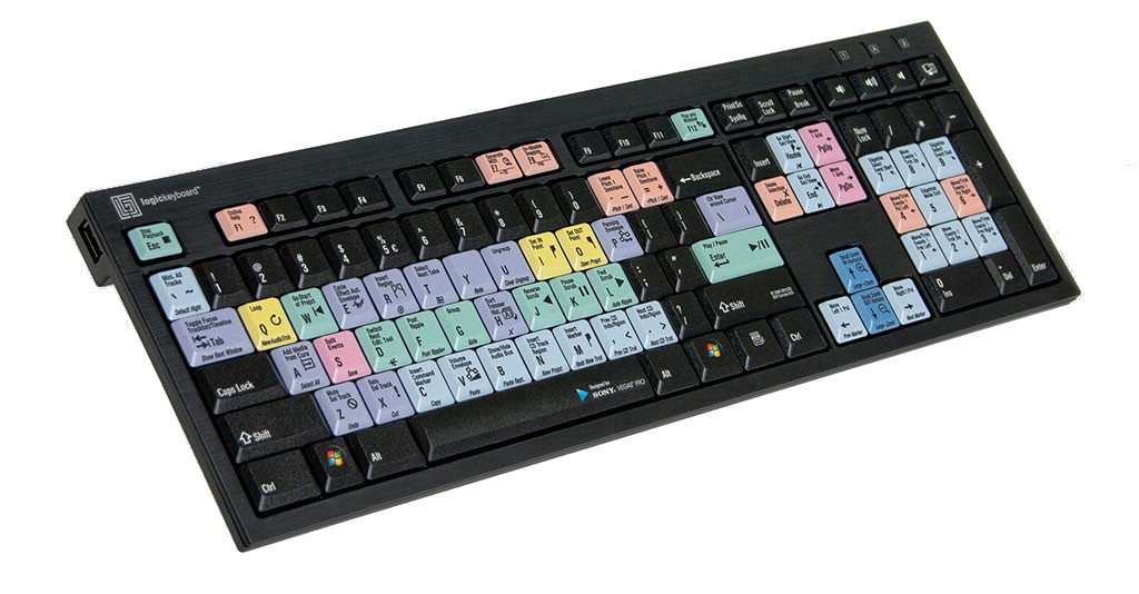 Vegas Pro Nero Slim Line Keyboard for Windows
