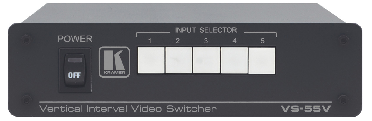 5x1 BNC Composite Video Switcher